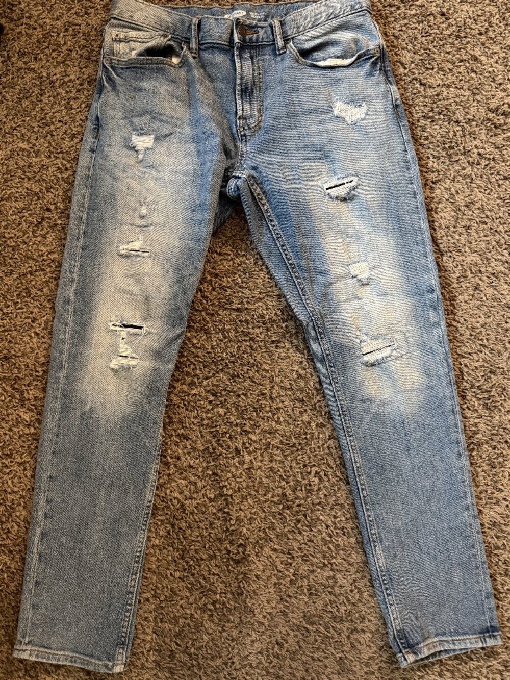 ⚓ Old Navy Men's Relaxed Slim Taper Jeans ⚓ Light Wash. Built in Flex 💪 32x32
